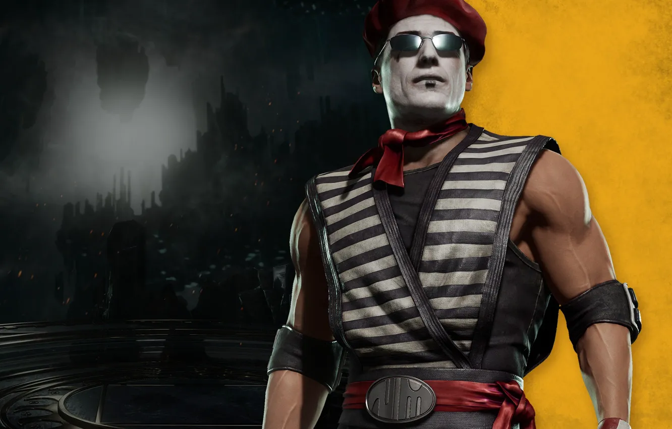 Photo wallpaper fighter, fighting game, fighting, Johnny Cage, MK11, NetherRealm Studios, Johnny Cage, Mortal Kombat 11