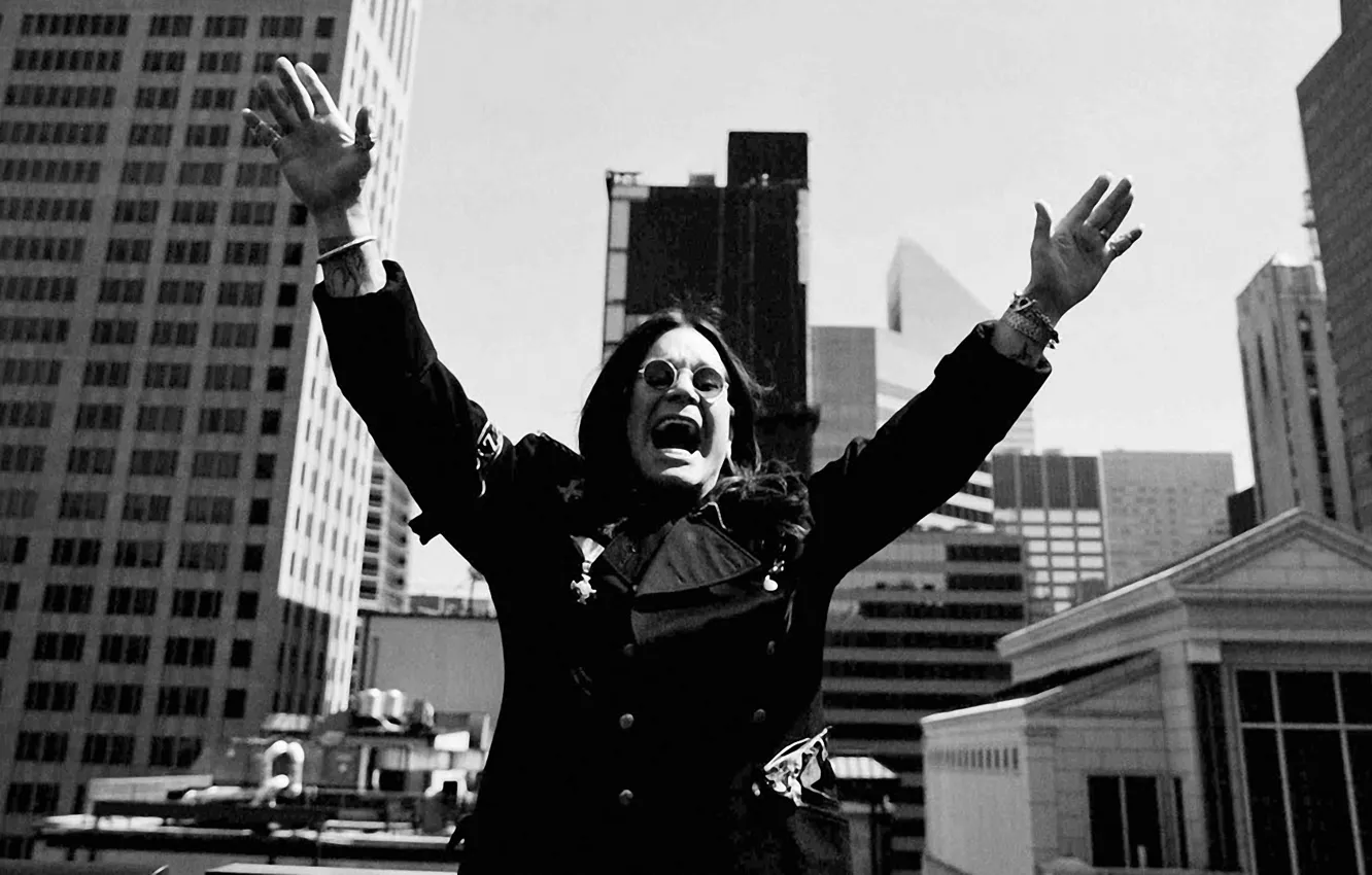 Photo wallpaper joy, the city, hands, Creek, ozzy osbourne