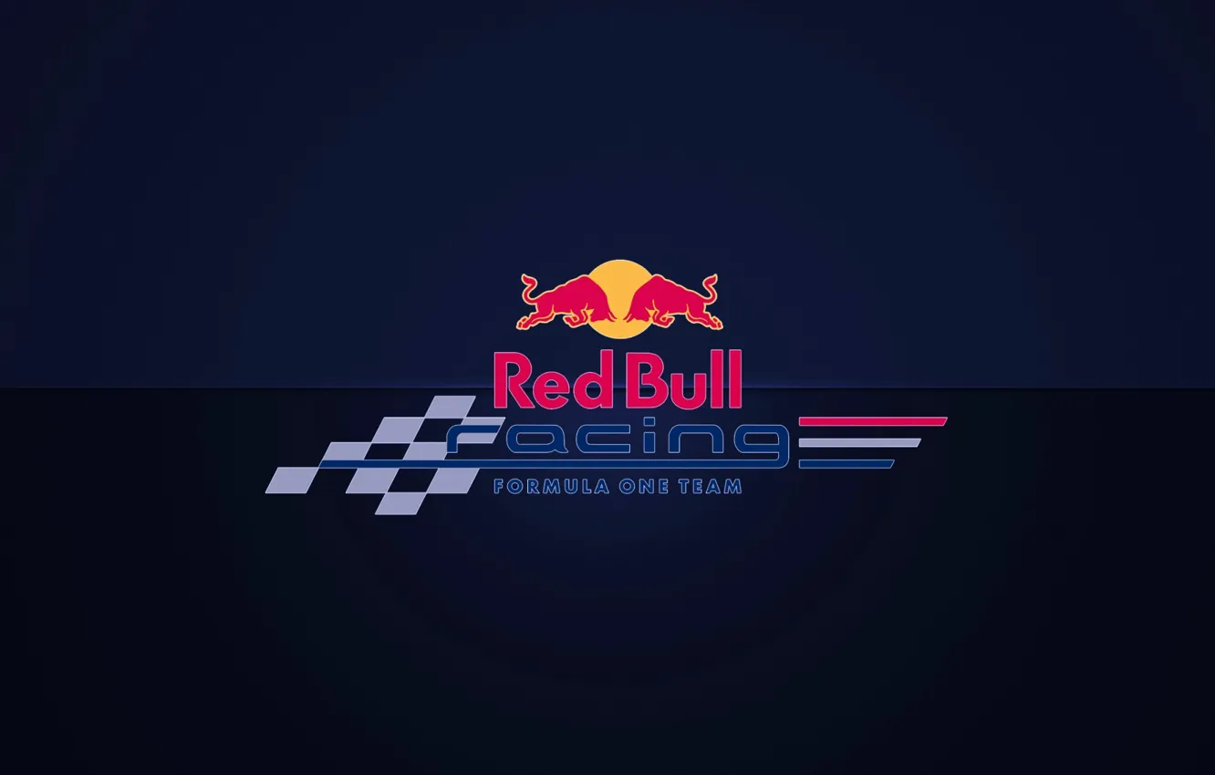 Photo wallpaper Emblem, Logo, Formula 1, Red Bull, Vettel, team, Motorsport, racing