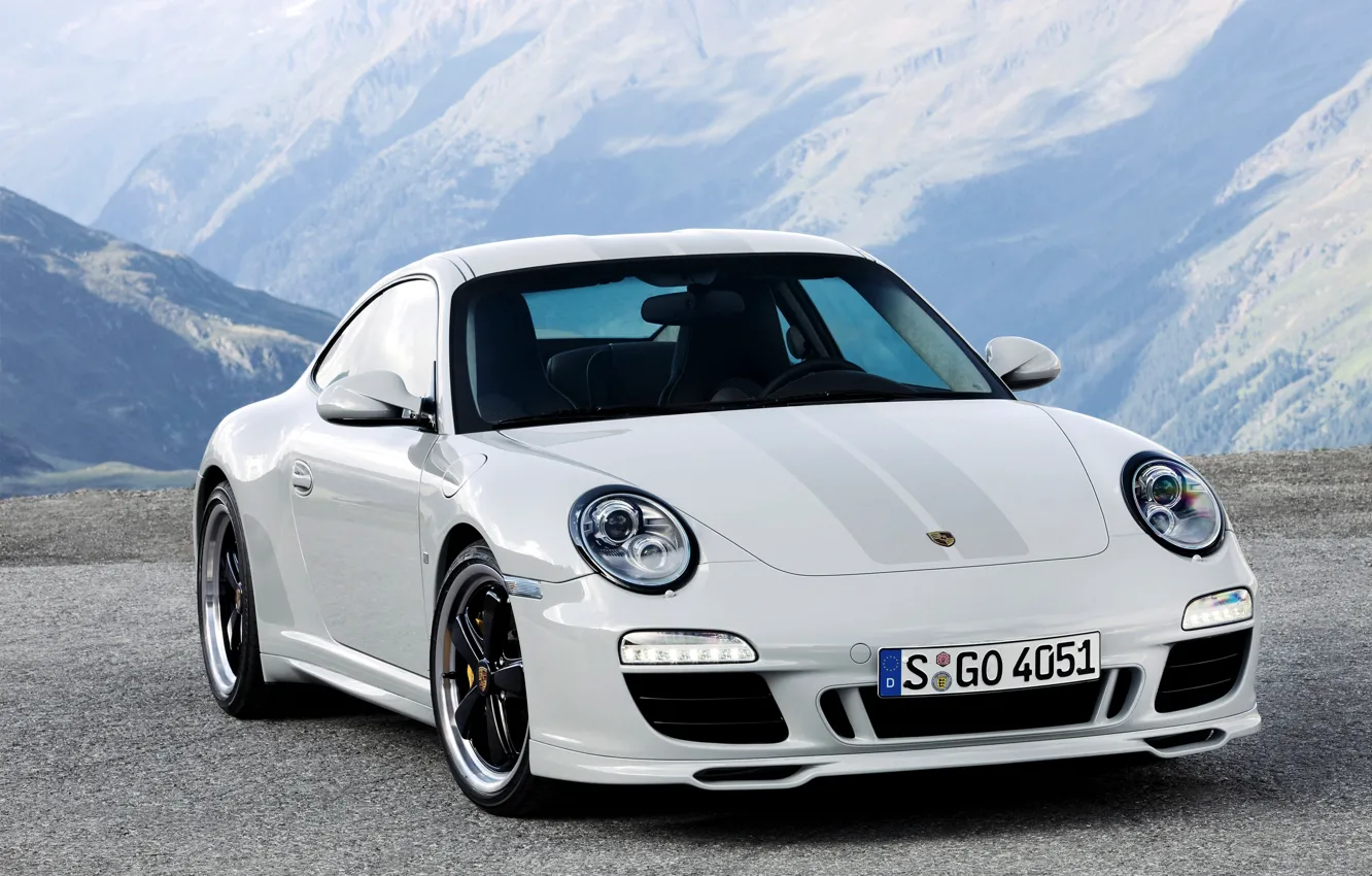 Photo wallpaper 911, 997, Porsche, Porsche, 2009, Sport Classic
