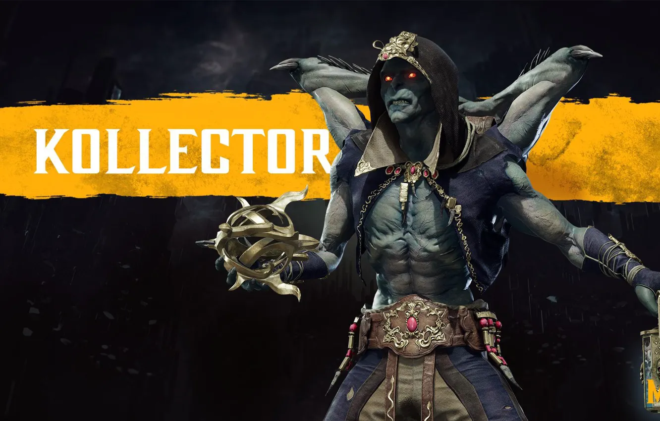 Photo wallpaper fighter, art, characters, Mortal Kombat, Mortal Kombat, Mortal Kombat, Characters, MK11