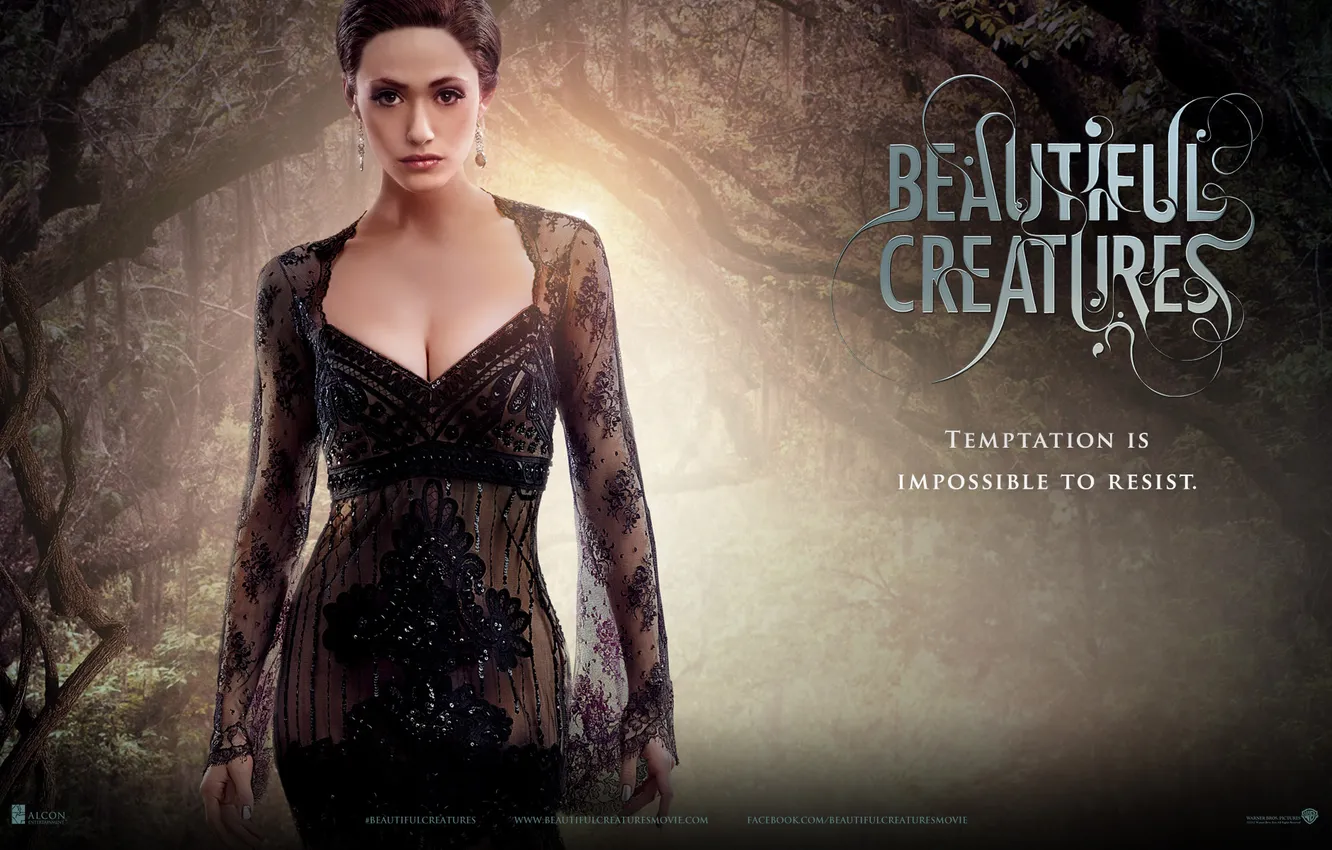 Photo wallpaper Emmy Rossum, Beautiful Creatures, beautiful creatures, Emmy Rossum