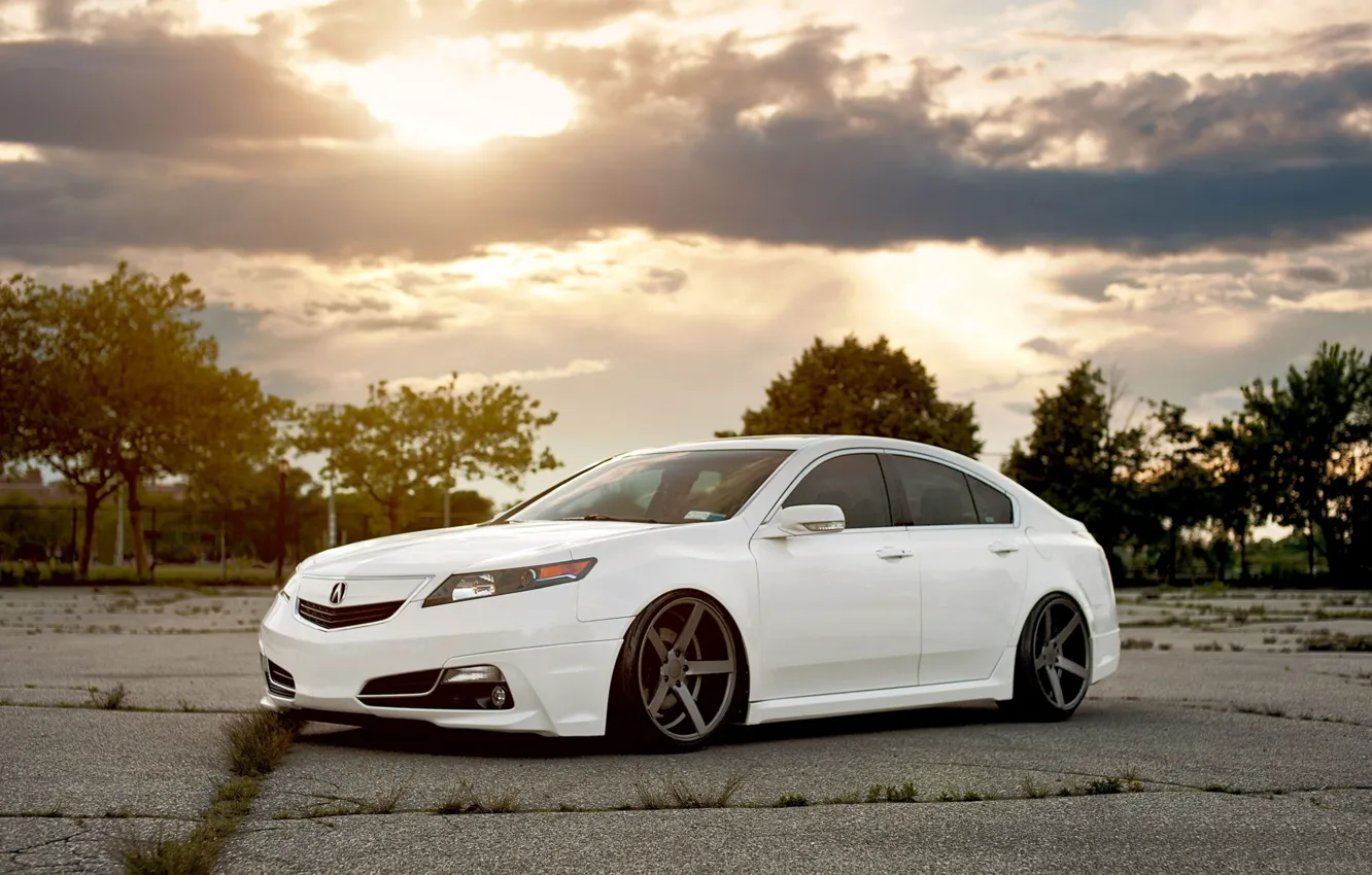 Photo wallpaper white, Honda, Accord, Honda, chord, Acura, Acura, TSX