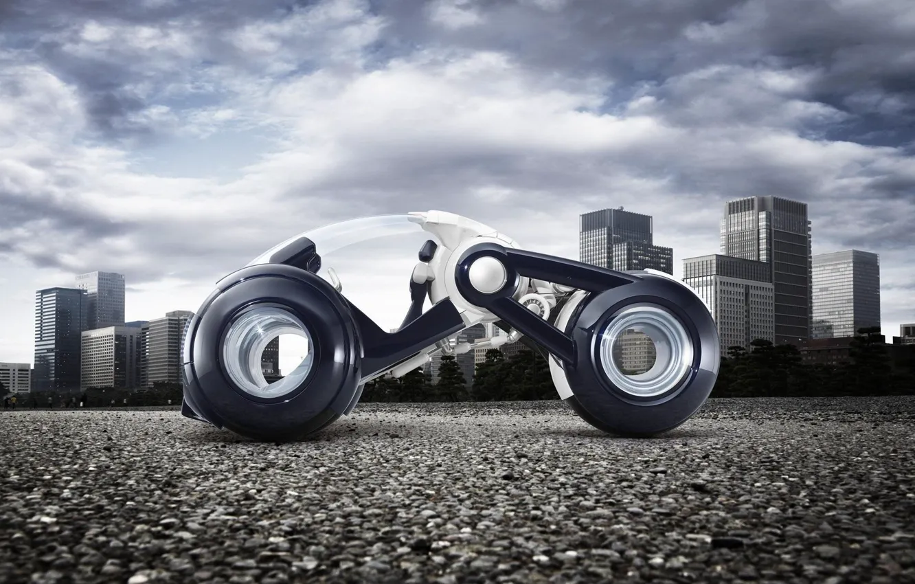 Photo wallpaper fantasy, Moto, Peugeot RD Concept Side
