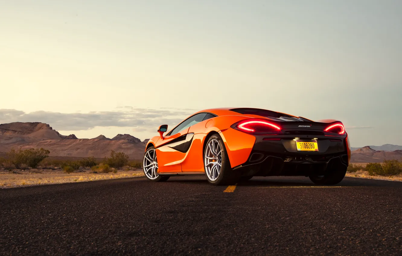 Photo wallpaper coupe, McLaren, Coupe, McLaren, 2015, 570S