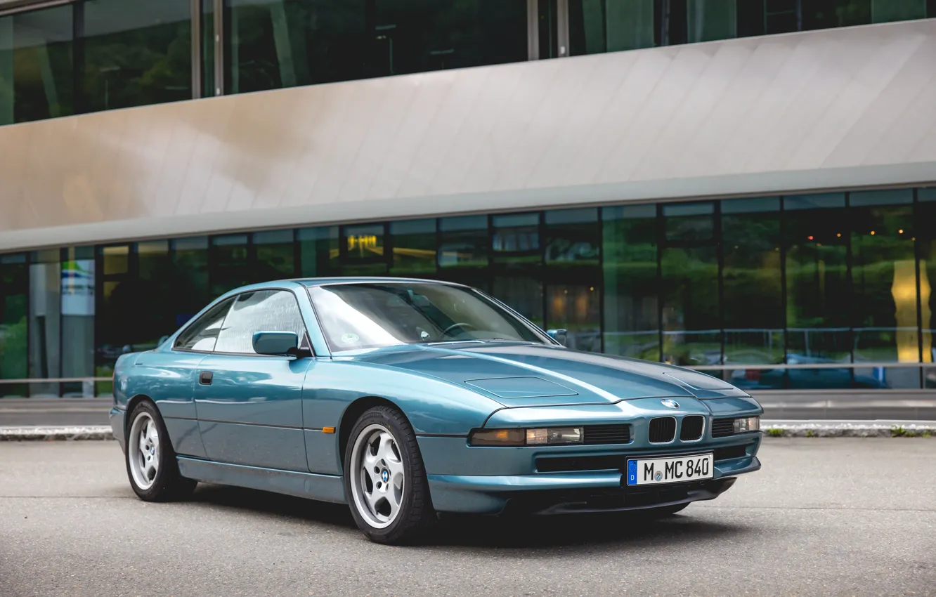 Photo wallpaper BMW, E31, front view, 8 Series, BMW 840 Ci M60 MT