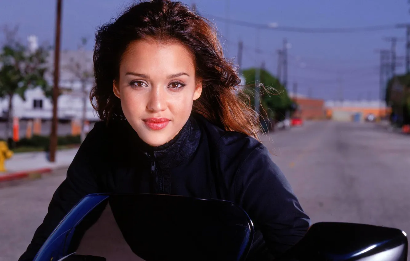 Photo wallpaper look, Jessica Alba, the series, Dark Angel, Dark Angel