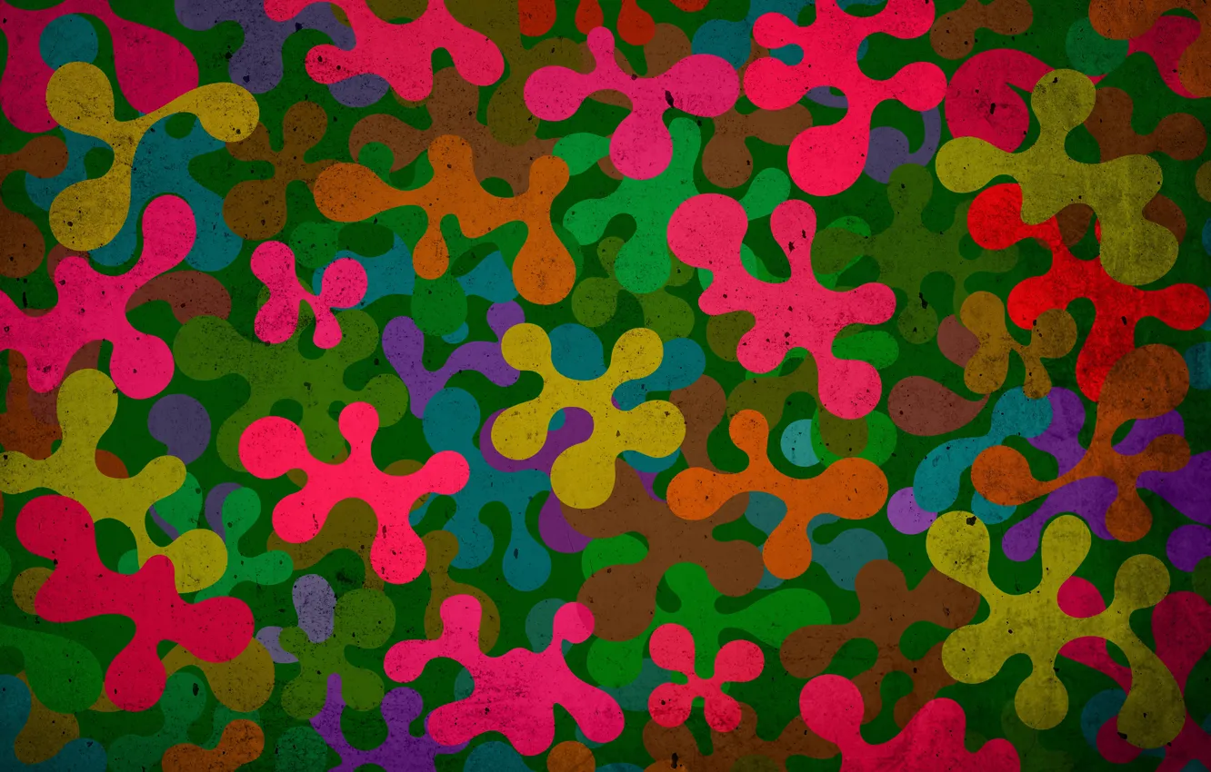 Photo wallpaper pattern, paint, camouflage