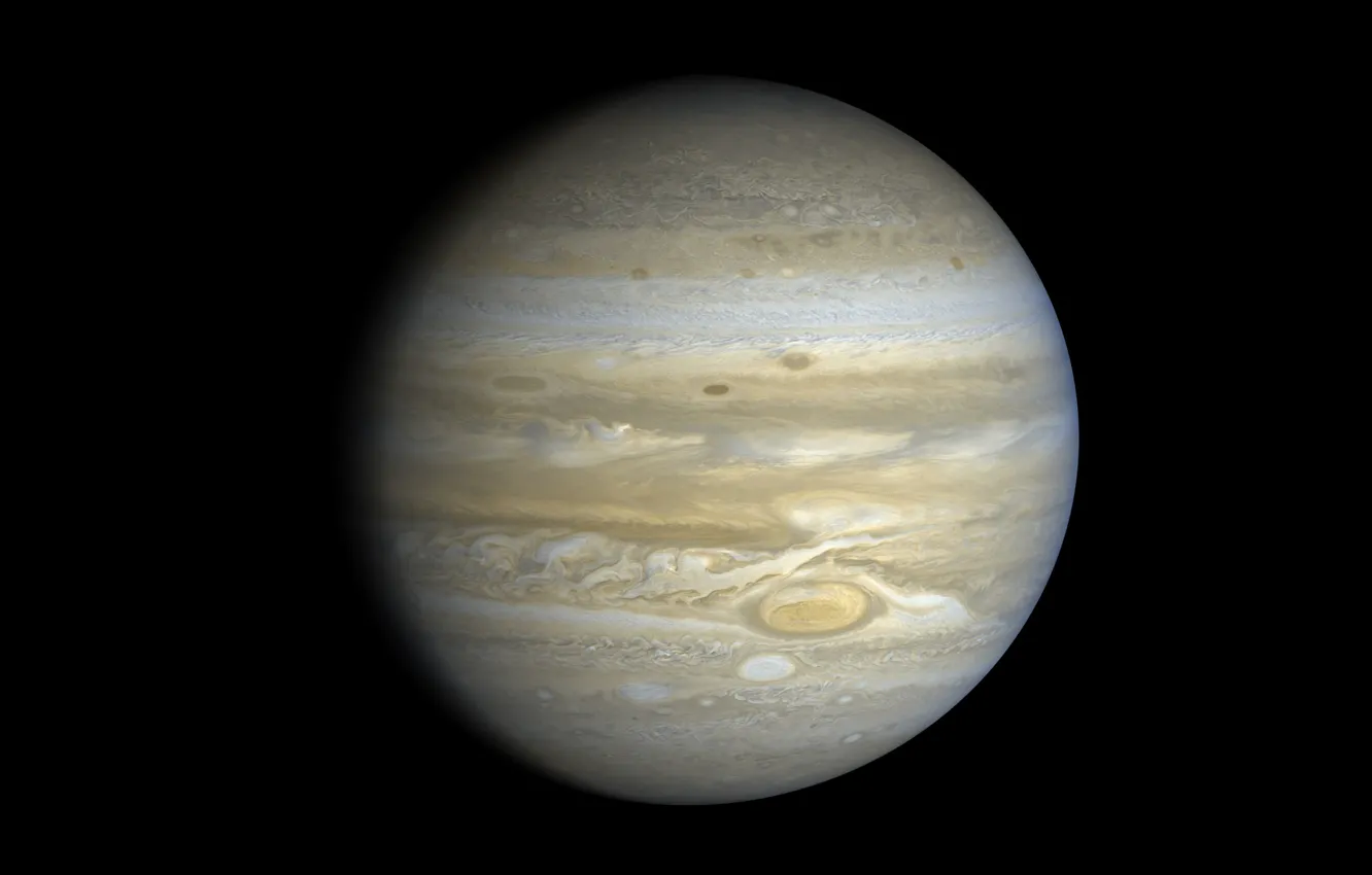 Photo wallpaper planet, Jupiter, Solar System