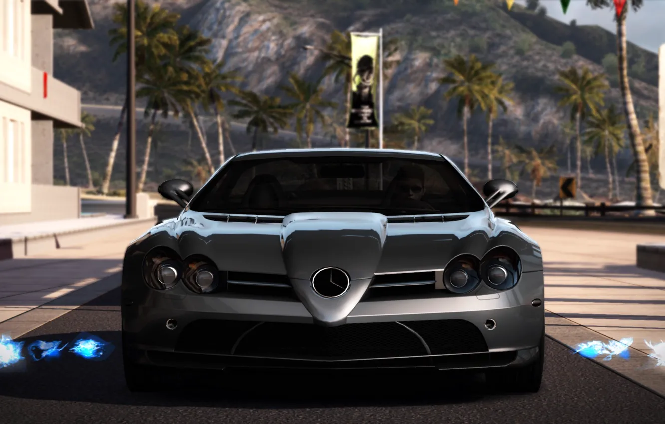Photo wallpaper cars, NFS Hot Pursuit 2010, Ceej, Mercedes-Benz SLR McLaren 722 Edition