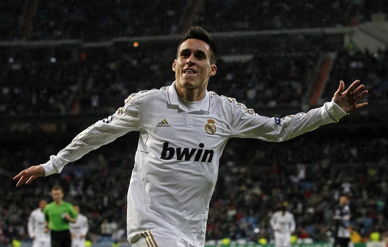 Photo wallpaper Real Madrid, blancos, Jose Callejon, 2011-2012