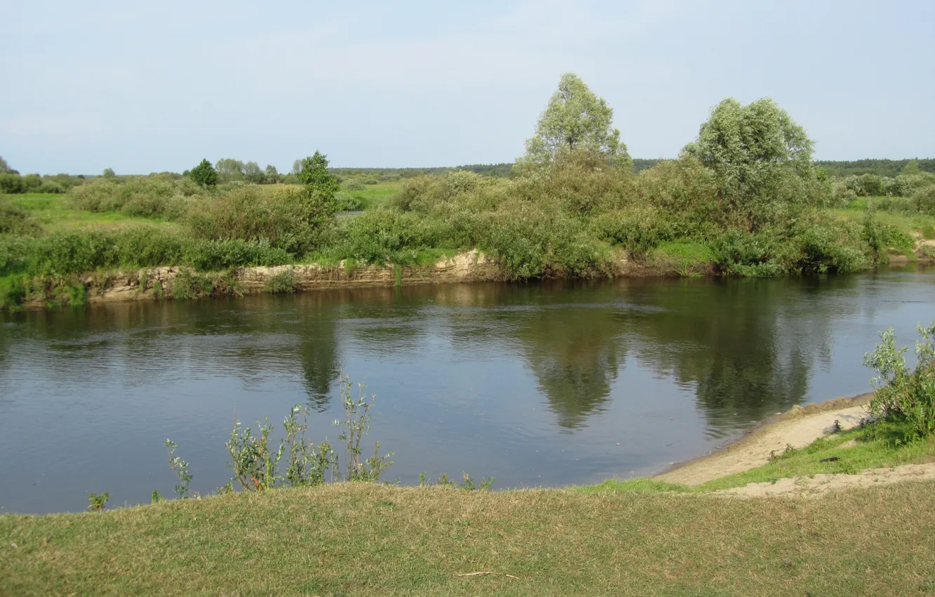 Photo wallpaper River, Landscape, Dreams