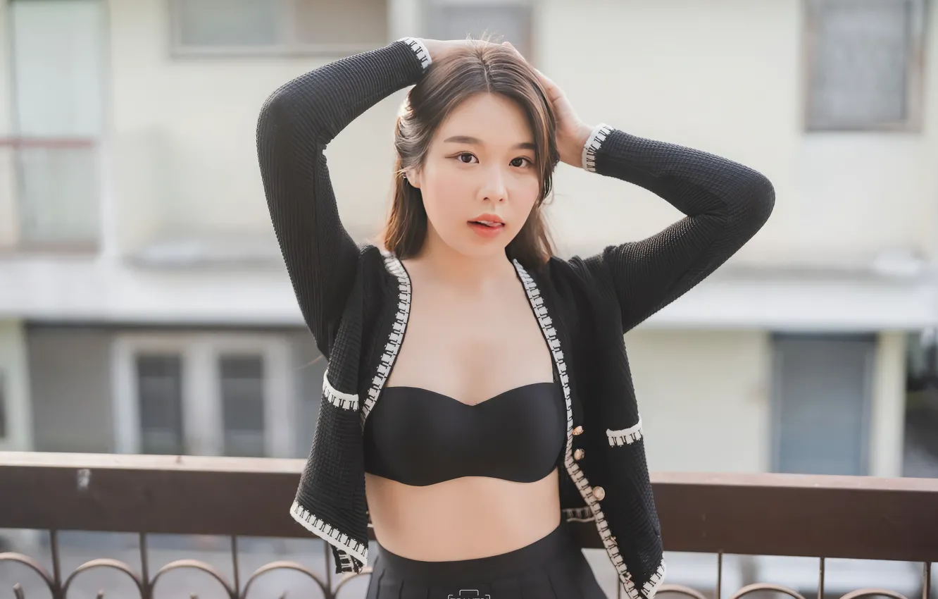 Photo wallpaper China, girl, sexy, girls, woman, model, asian, cute