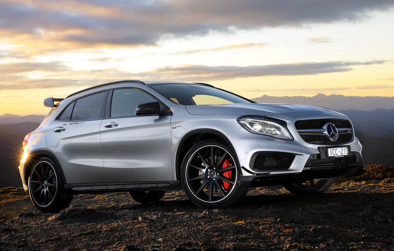 Photo wallpaper Mercedes-Benz, Mercedes, AMG, 2014, 4MATIC, X156, GLA-Class