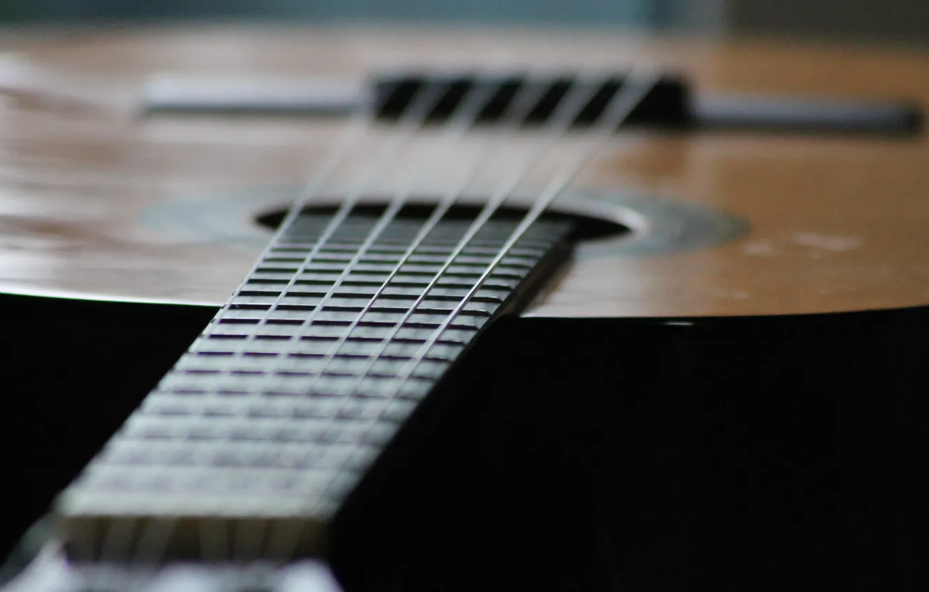 Photo wallpaper guitar, strings, Grif, musical instrument