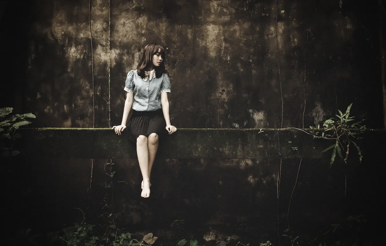 Photo wallpaper Asian, model, Lynk Miu