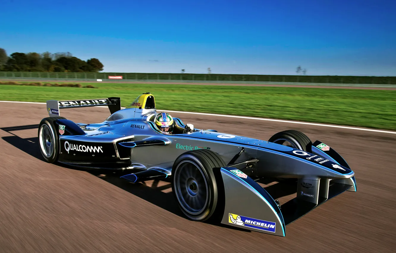 Photo wallpaper SRT, electric, Formula E, Spark-Renault