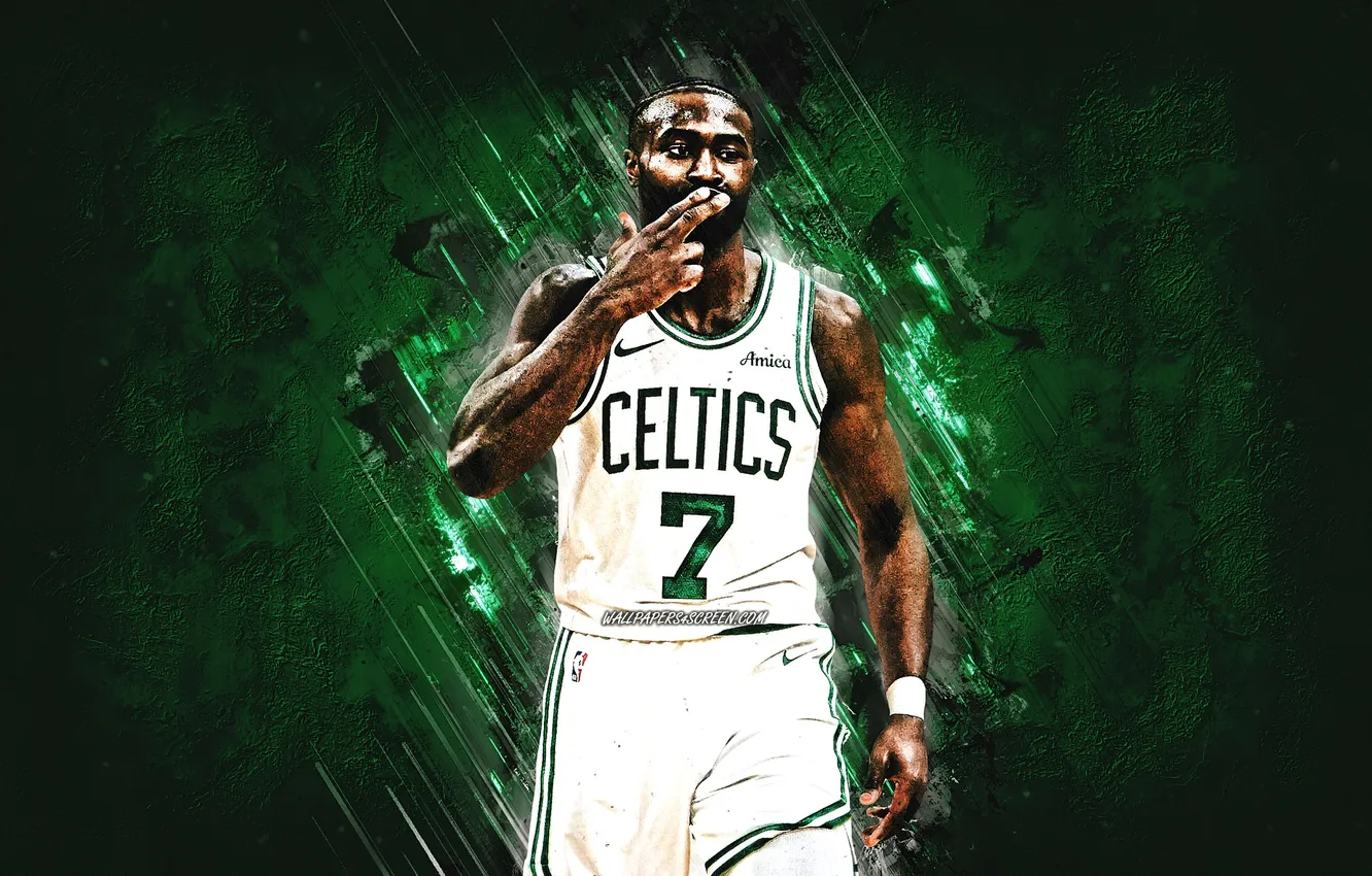 Photo wallpaper basketball, brown, Boston, NBA, Boston Celtics, Celtics, Jaylen, Jaylen Brown