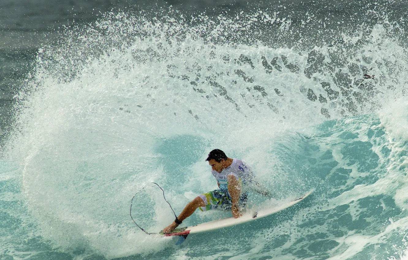 Photo wallpaper Hawaii, Oahu, North Shore, Joel Parkinson, Bonzai, Billabong Pipe Masters