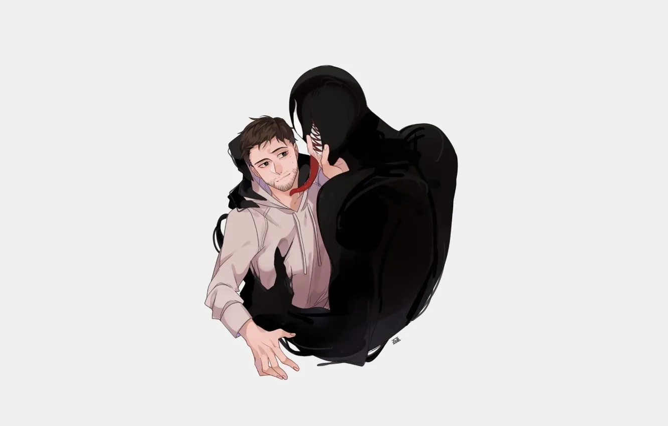 Photo wallpaper art, comic, Venom, Venom, Eddie Brock