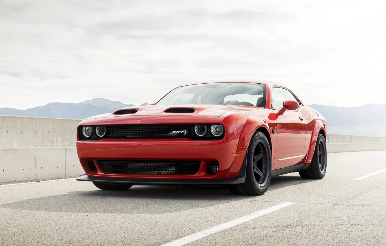 Photo wallpaper srt, dodge, challenger, superstock