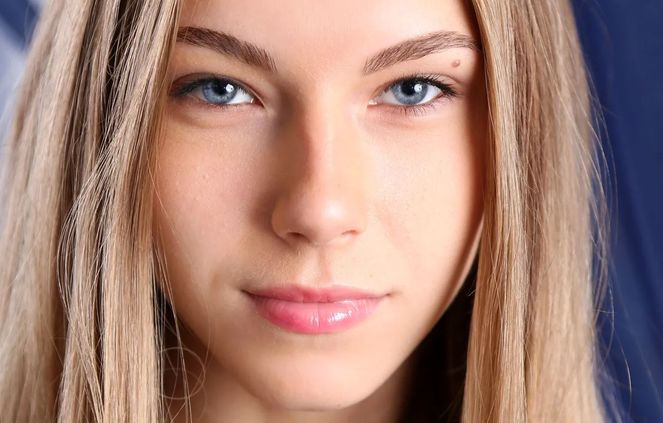 Photo wallpaper look, face, model, krystal boyd