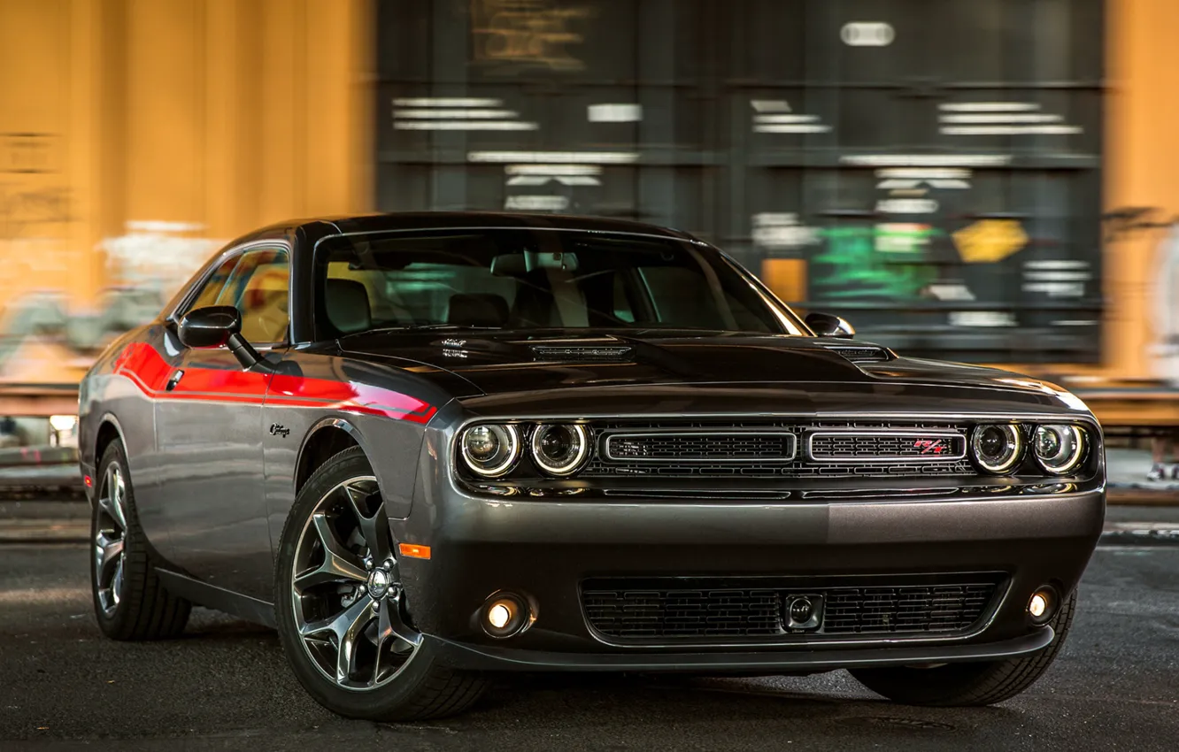 Photo wallpaper Muscle, Dodge Challenger, R/T