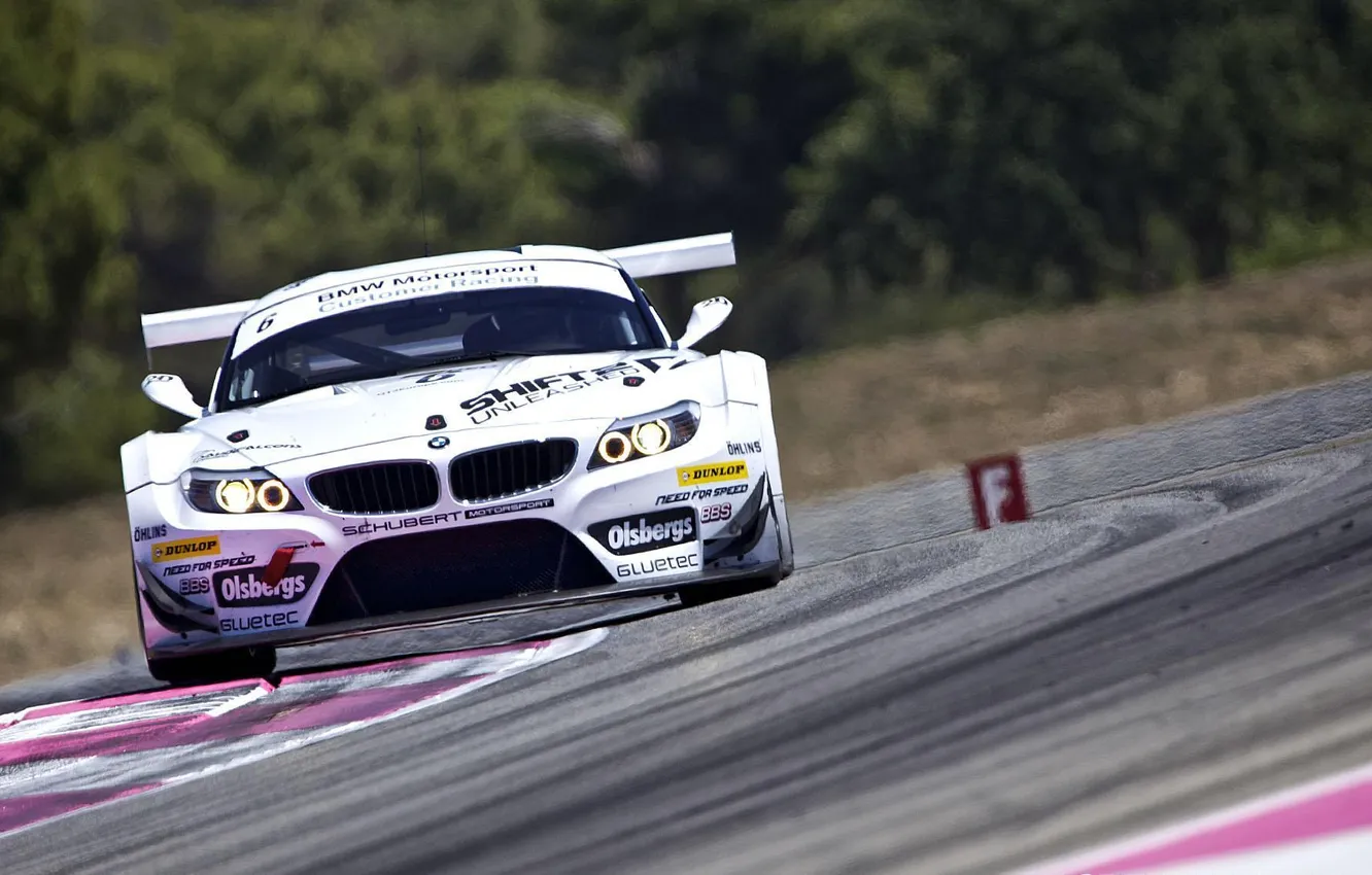 Photo wallpaper BMW, Paul Ricard, FIA GT3 2011, Team Need for Speed