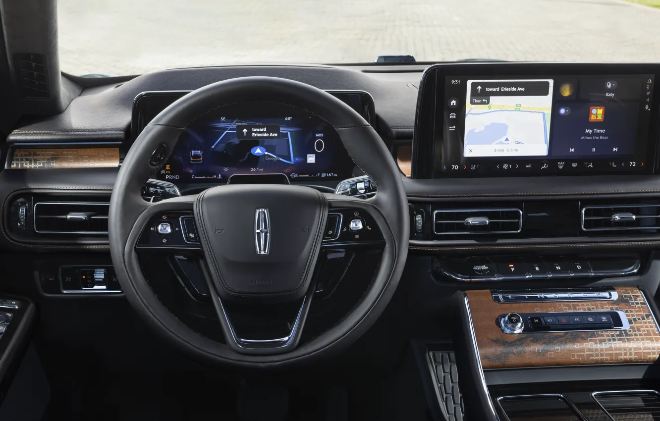 Photo wallpaper Lincoln, Aviator, Lincoln Aviator Black Label