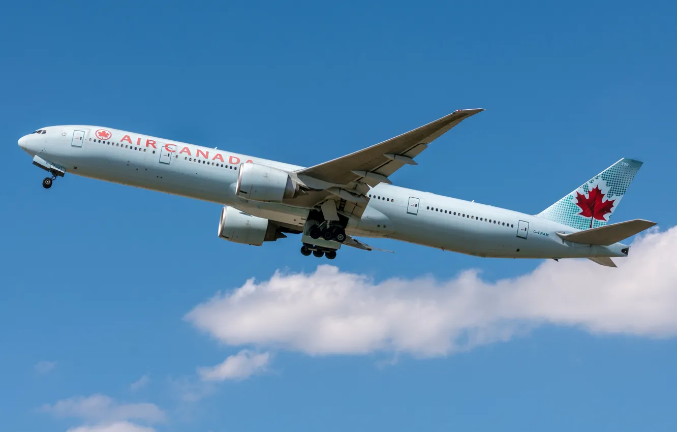 Photo wallpaper Boeing, Air Canada, 777-300ER
