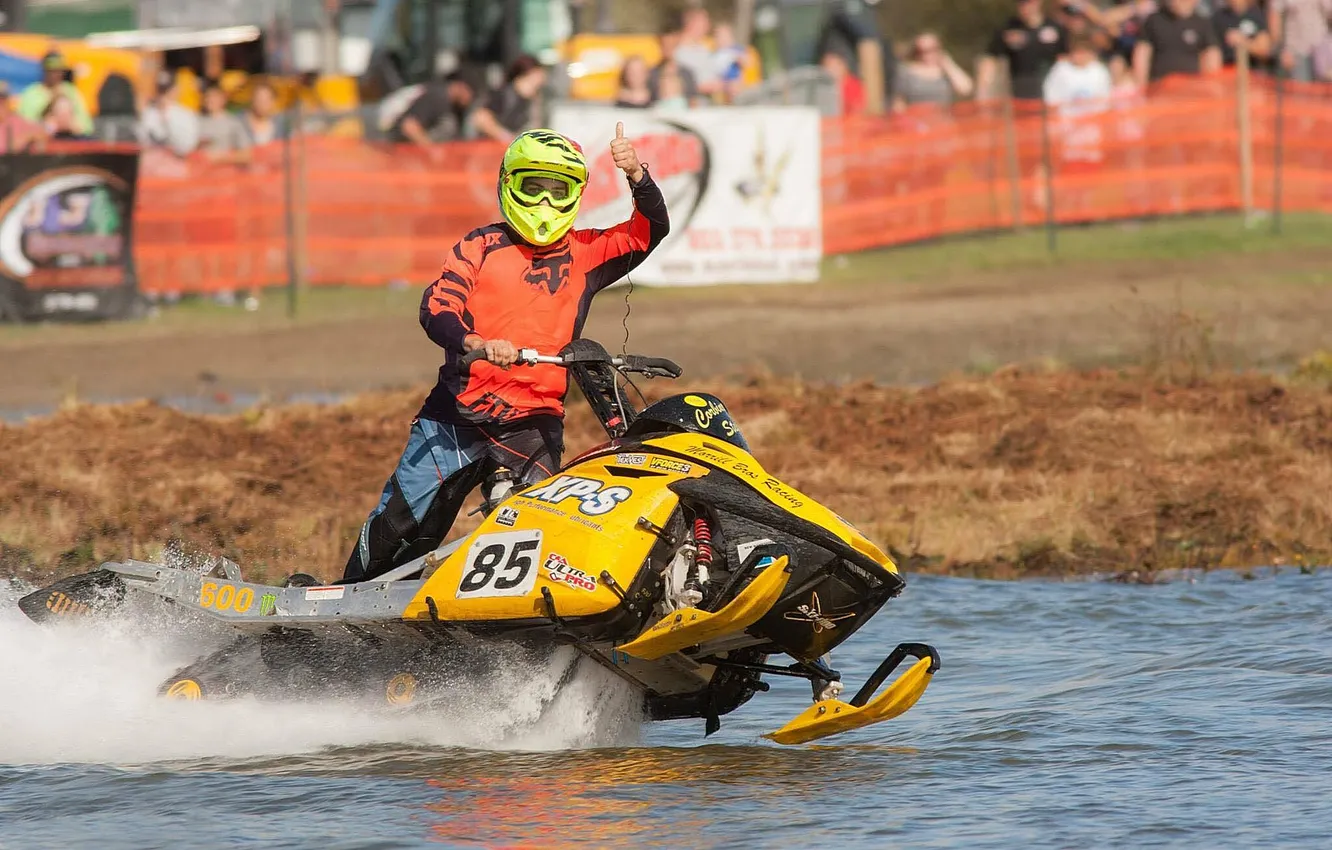 Photo wallpaper race, boat, speed