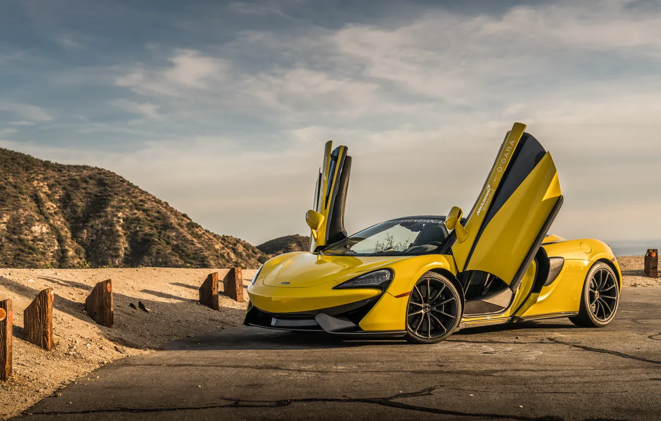 Photo wallpaper McLaren, supercar, 570S