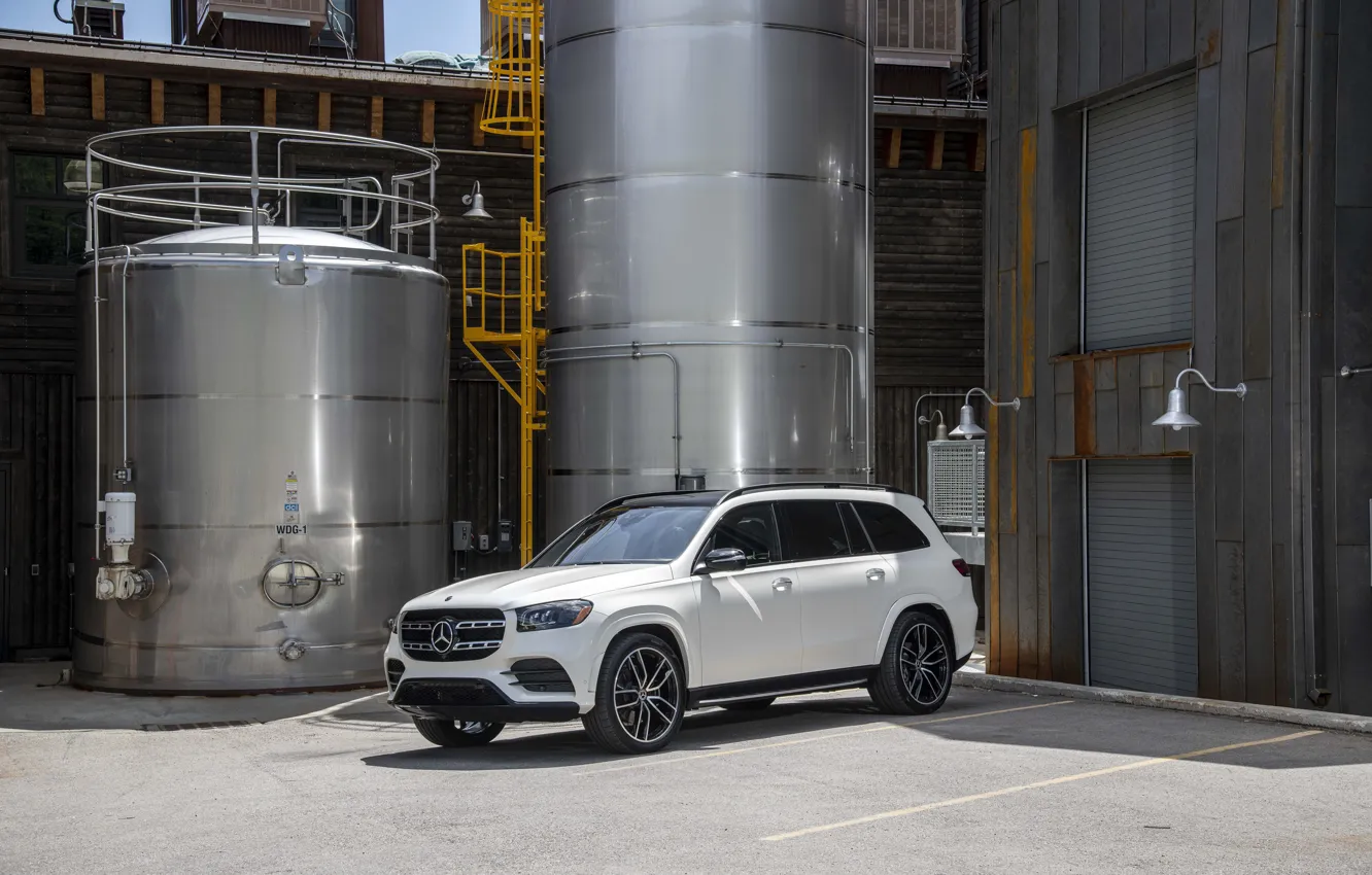 Photo wallpaper Mercedec, Gls, Mercedes-Benz 2020 GLS 580 4MATIC