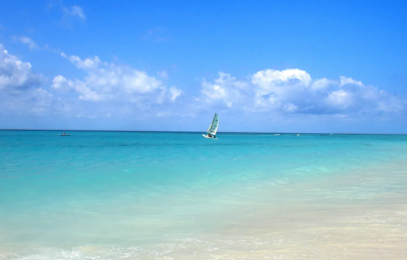 Photo wallpaper sand, sea, nature