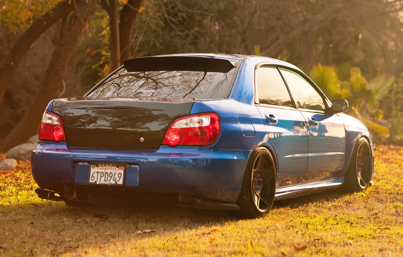 Wallpaper tuning, blue, blue, subaru impreza, Subaru, wrx sti for ...