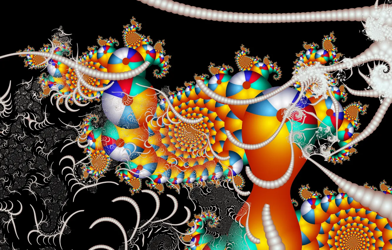 Photo wallpaper color, figure, form