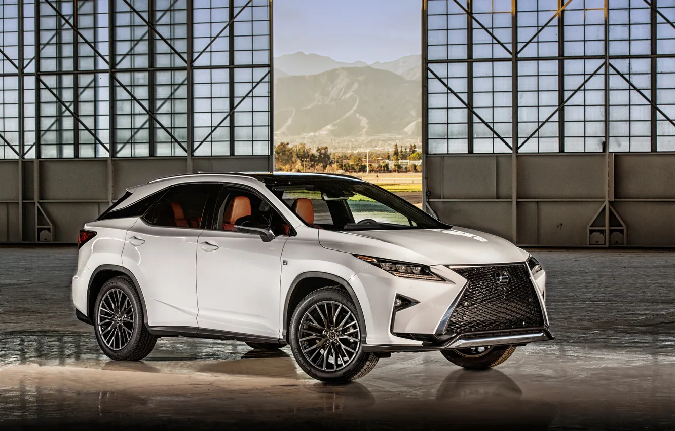 Photo wallpaper Lexus, crossover, F-Sport, 2015, less