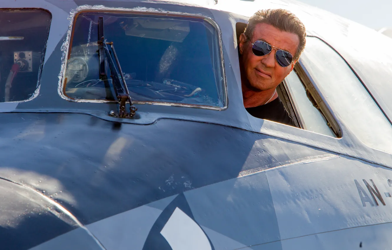 Photo wallpaper man, actor, Sylvester Stallone, The Expendables 3, The expendables 3