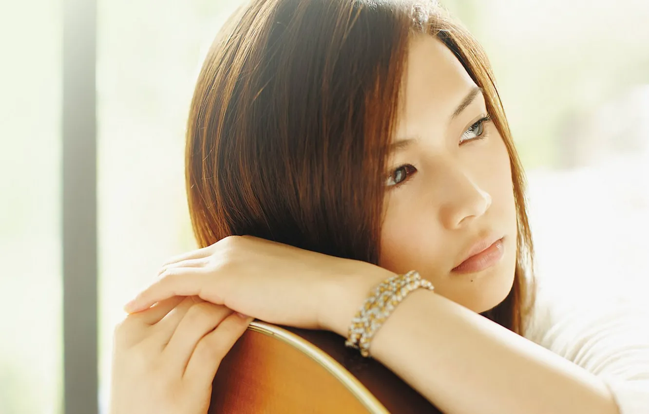 Photo wallpaper girl, beautiful, singer, asian, japanese, yui, J-Music