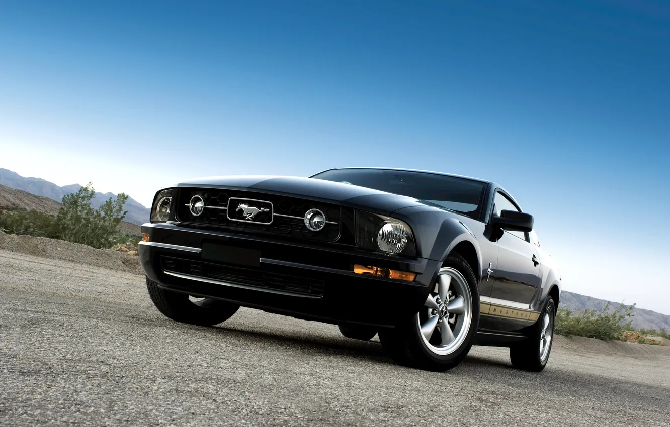 Photo wallpaper Mustang, Ford, Auto, Muscle, Mustang, Car