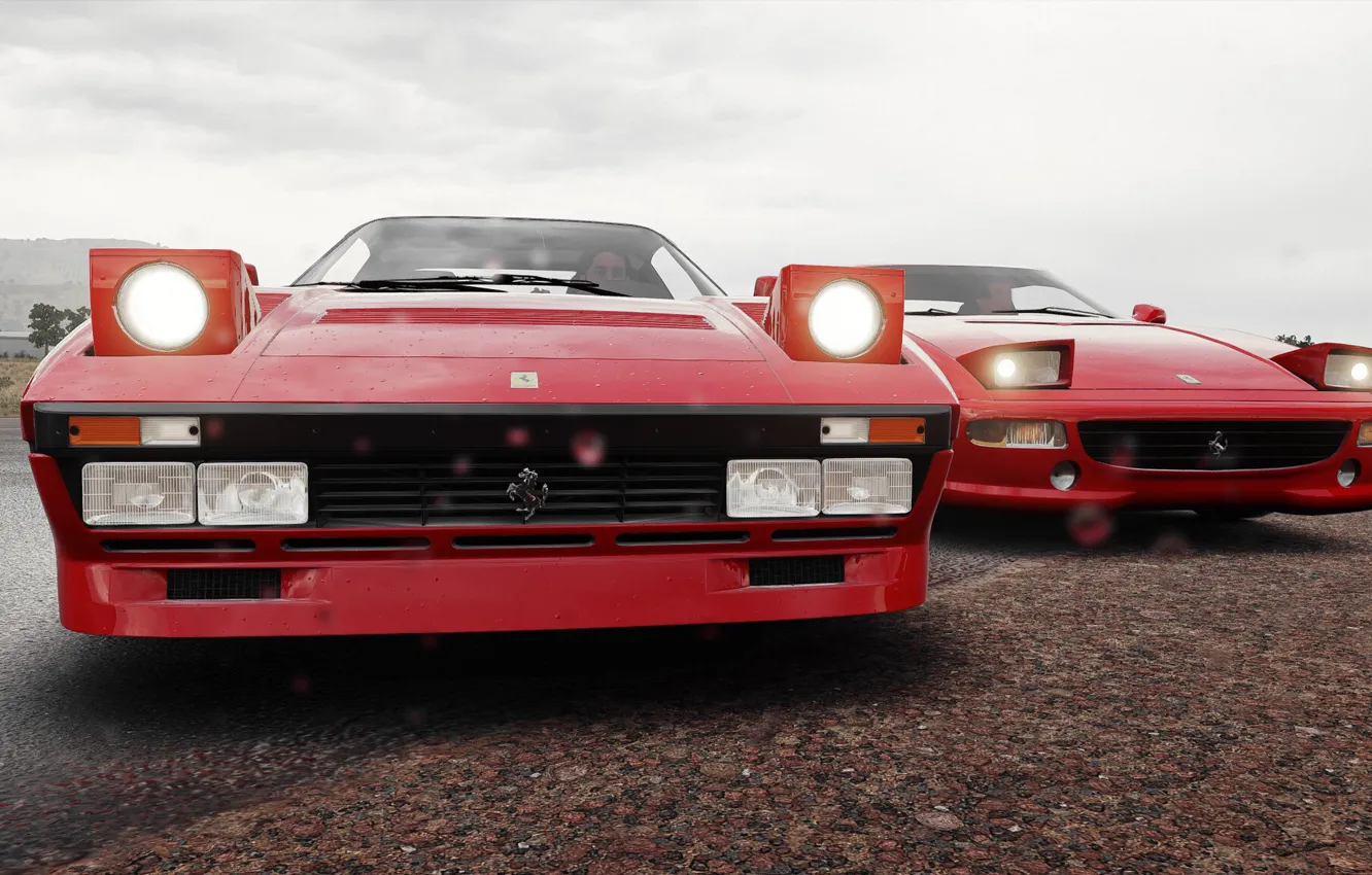 Photo wallpaper Ferrari, 288 GTO, F355 Berlinetta F1