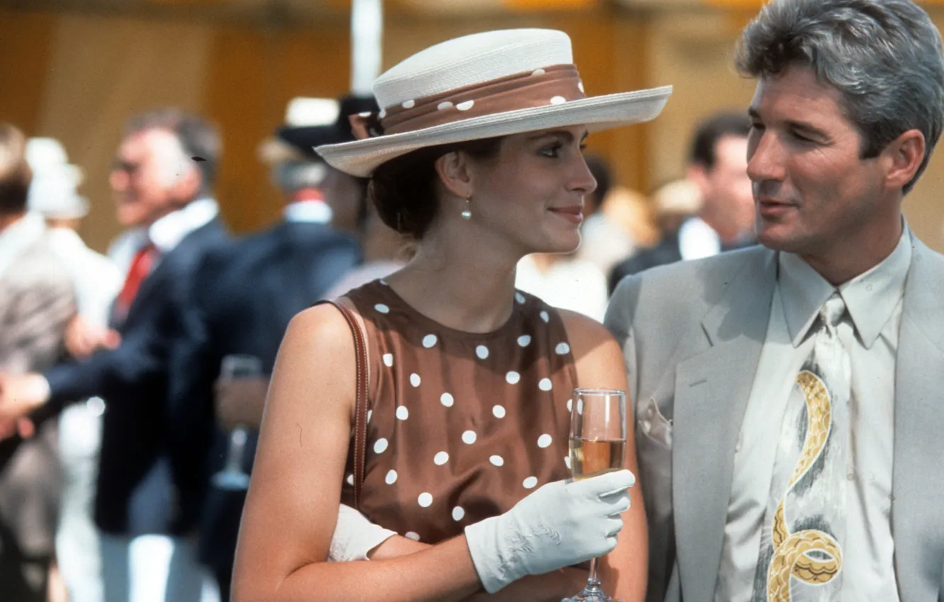 Photo wallpaper beauty, Pretty Woman, Julia Roberts, Richard Gere