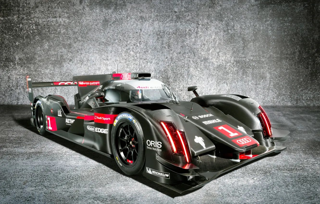 Photo wallpaper Audi, R18, WEC