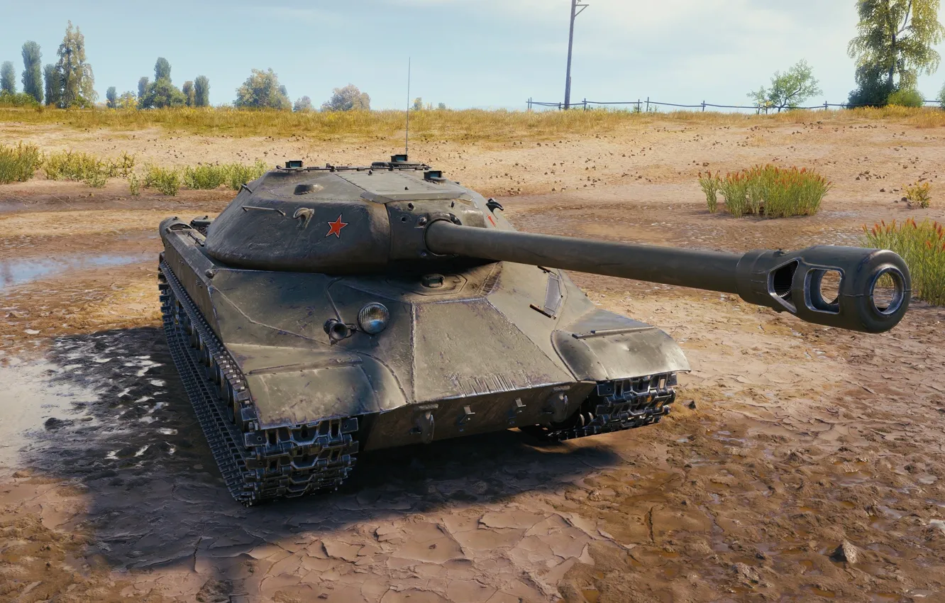 Photo wallpaper USSR, Experienced heavy tank, K-2