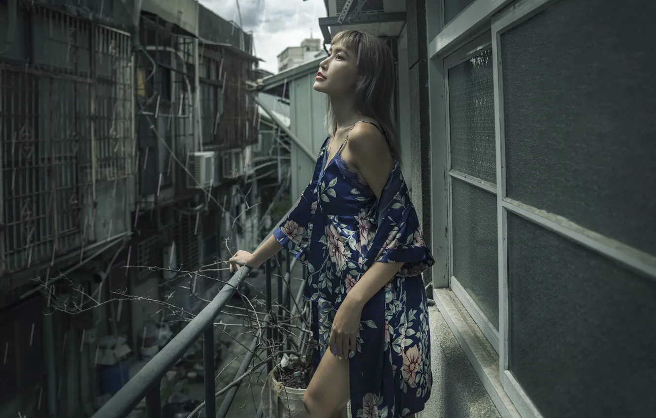 Photo wallpaper girl, background, Liu Alex