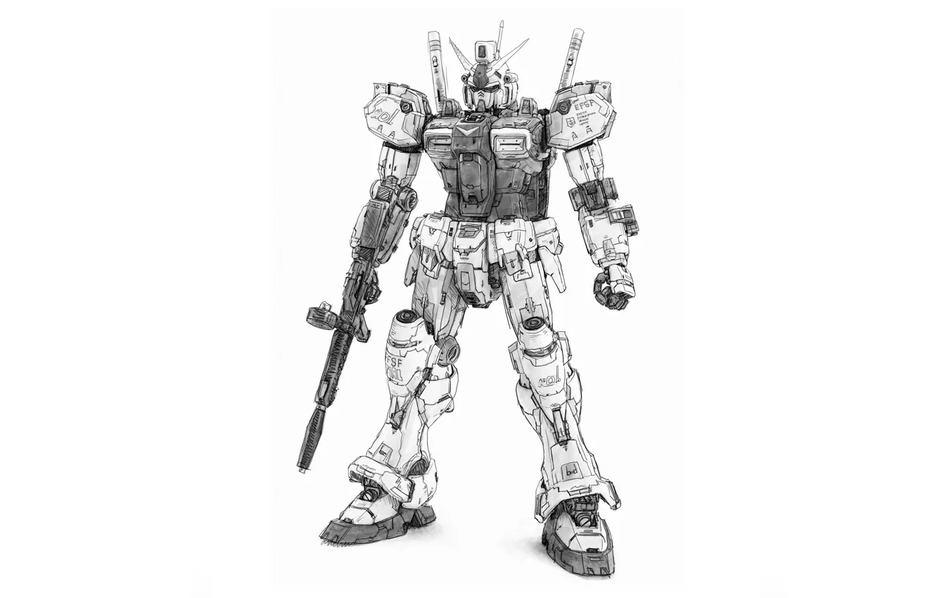 Photo wallpaper robot, Gundam, RX-78-2