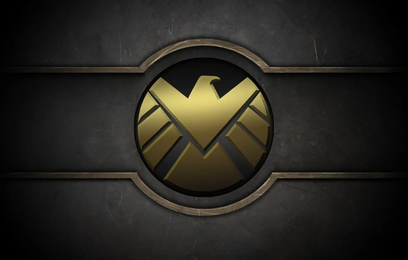 Photo wallpaper logo, spy, Marvel, eagle, series, falcon, S. H. I. E. L. D., Agents of Shield