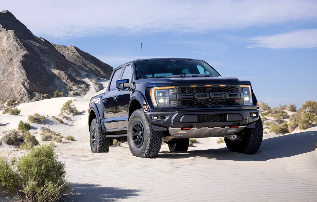 Photo wallpaper Ford, black, Raptor