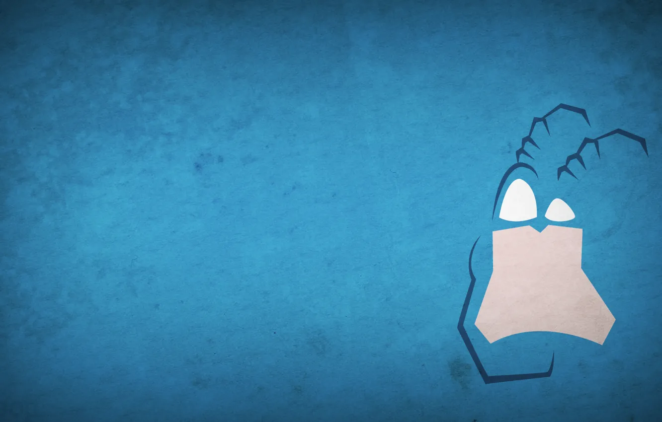 Photo wallpaper minimalism, hero, the tick