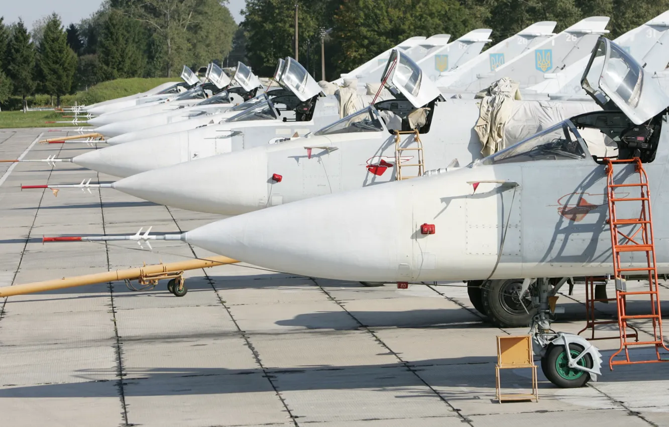 Photo wallpaper Ukraine, Su-24, Su-24MR, Ukrainian air force